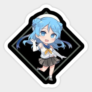 Chibi Character Of Kantai Collection Sticker